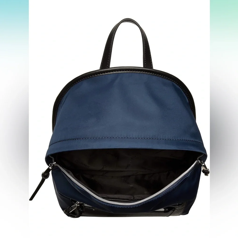 Calvin Klein Lisa Nylon Navy Backpack